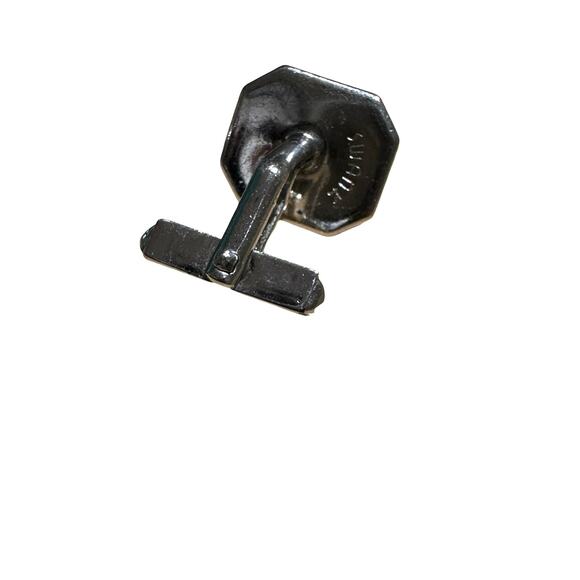 Vintage Grey Mother of Pearl Cuff Links from Swank - Picture 4 of 7